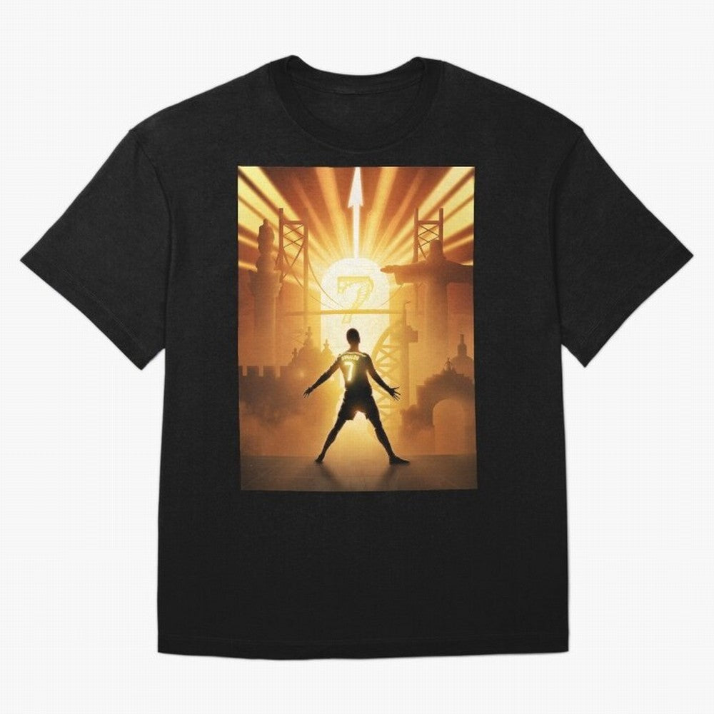 Celebration of Champions Art Poster Oversized T-Shirt Mark Match Day Hype around FIFA World Cup 2026 Group Stage, Neymar, Netherlands, Championship Spirit, Famous Goals, Roaring Crowds and International Football Unity; Great for Supporters Who Love