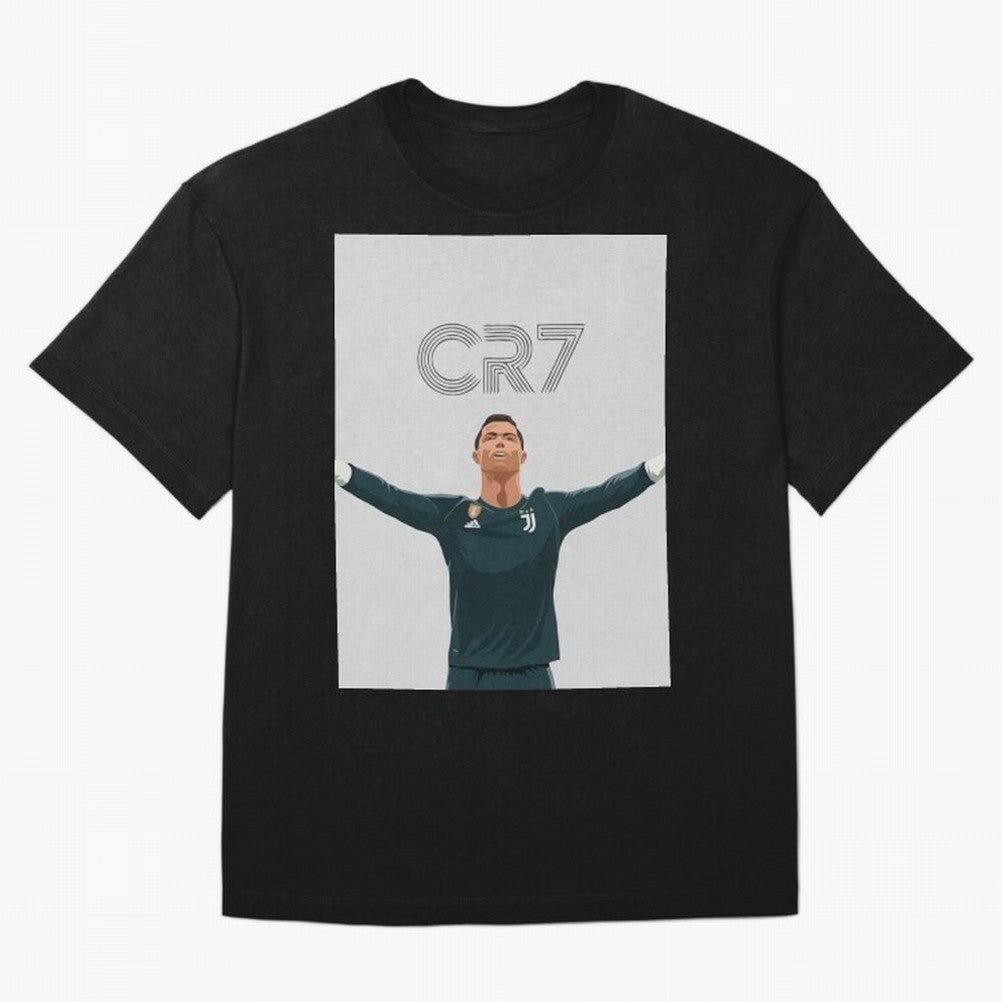 Cristiano Ronaldo CR7 Juventus T-shirt Design Oversized T-Shirt Fuel Your Fan Pride for FIFA World Cup 2026 Group Stage Filled with Cristiano Ronaldo, Haaland and CR7, Brazil, Portugal and Argentina Energy, Tournament Hype, Historic Matchups,