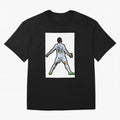 Cristiano Ronaldo Suii Sticker Oversized T-Shirt Celebrate Football Heritage in the FIFA World Cup 2026 Journey through Mbappe Highlights, Spain and Netherlands Pride, Football History, Final Match Energy, Crowd Noise and Once in a Lifetime