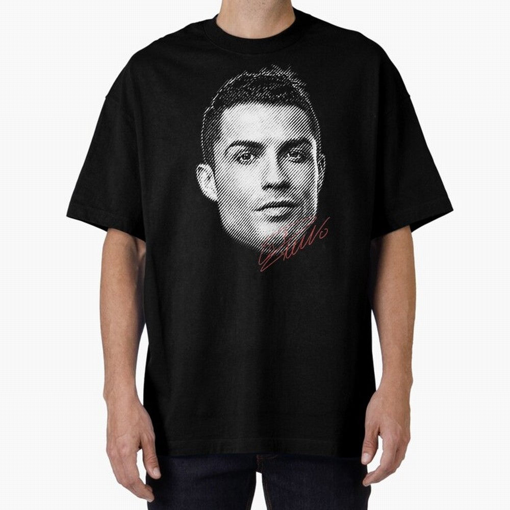 Cr7 Oversized T-Shirt Celebrate the Next Chapter of Global Football Passion for FIFA World Cup 2026 USA Canada Mexico, Built around Messi and Cristiano Ronaldo, Portugal, Spain and Germany, Tournament Hype, Historic Matchups, Family Viewing Parties