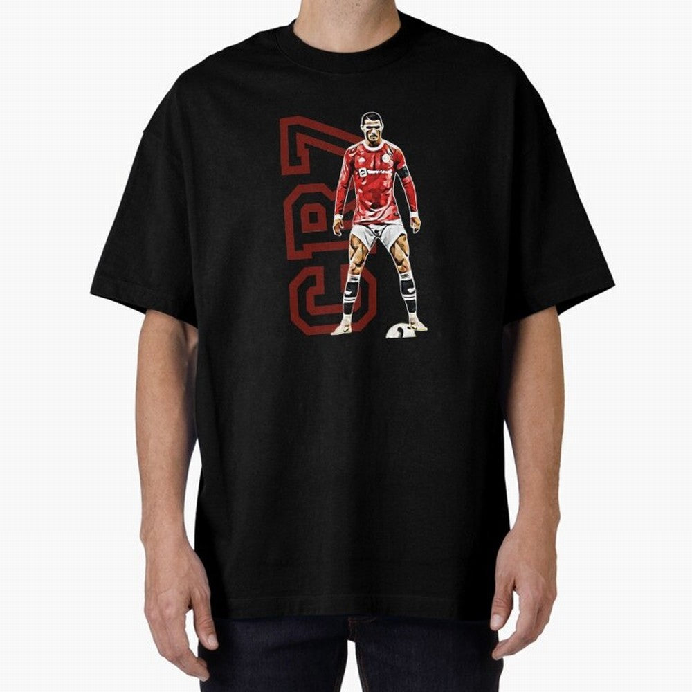 Cr7 Oversized T-Shirt Build FIFA World Cup 2026 Made for Mbappe and Neymar, Germany Energy, Vintage Soccer Flavor, Modern Football Stars, National Flags and Final Night Emotion; Ideal for Passionate Fans Who Love Underdog Stories, Superstar Goals