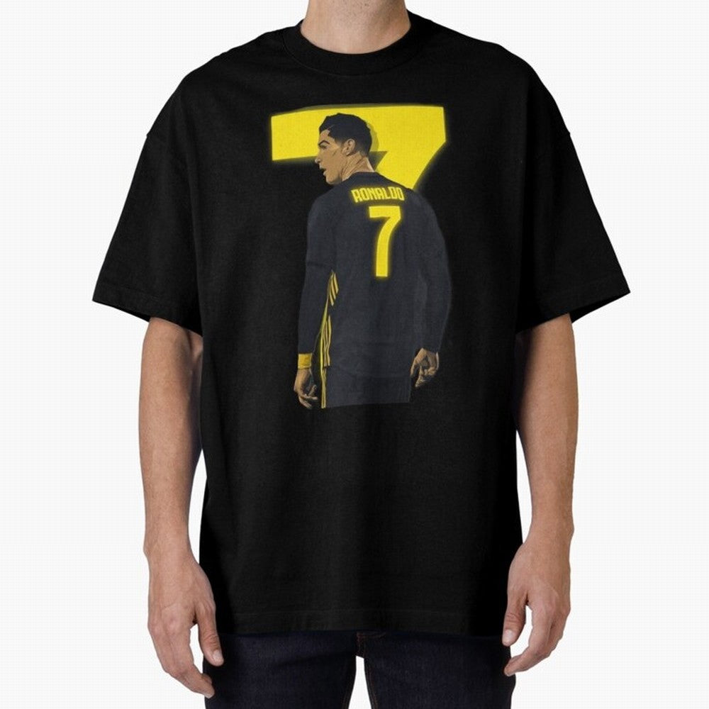 CR7 cristiano ronaldo logo Oversized T-Shirt Honor Champions and Dreams in FIFA World Cup 2026 Centered on Neymar, Haaland and Cristiano Ronaldo, England and Germany Energy, Worldwide Fan Energy, Dramatic Goals, Stadium Lights and Championship