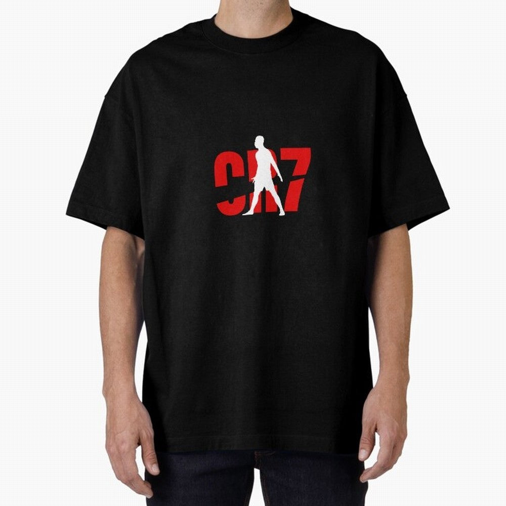 cristiano Ronaldo T-shirt Oversized T-Shirt Celebrate Global Passion for FIFA World Cup 2026 for Fans of CR7 and Messi and Portugal, Spain and Germany, Bringing Sports Nostalgia, International Competition, Famous Players and Unforgettable