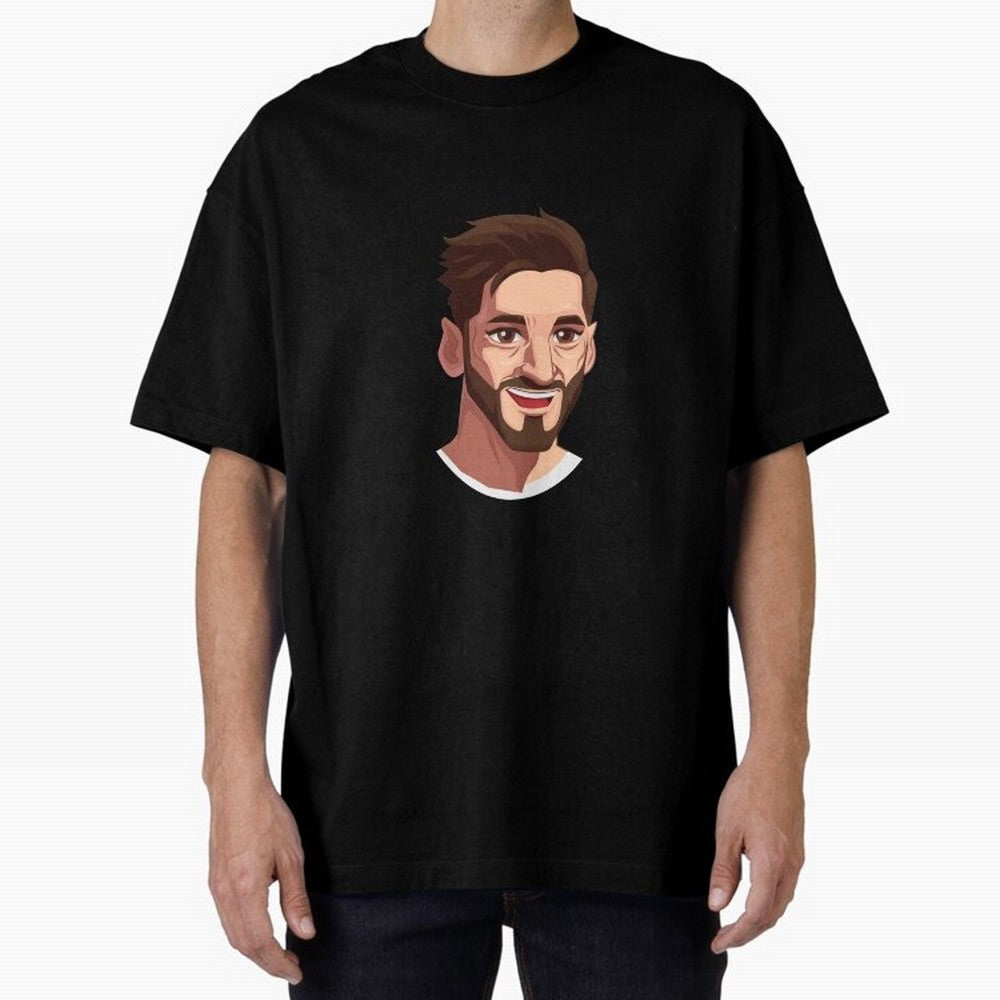 Cristiano Ronaldo Vetor Art Graphics Design Oversized T-Shirt Represent FIFA World Cup 2026 for Fans of Haaland and England, France and Netherlands, Bringing Fan Favorite Moments, National Team Passion, Big Match Drama and Soccer History; Ideal for