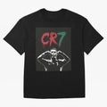 Cristiano Ronaldo CR7 T-shirt Design Oversized T-Shirt Show Up for the Glory of FIFA World Cup 2026 USA Canada Mexico Spirit, Inspired by Portugal, Haaland, Retro Football Energy, Iconic Rivalries, Trophy Chase Drama and Stadium Atmosphere; Perfect
