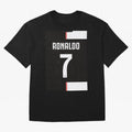 Ronaldo 7 Juventus 19-20 Retro Jersey Oversized T-Shirt Capture the FIFA World Cup 2026 Group Stage Journey through Haaland and Mbappe Highlights, Argentina and Brazil Pride, Worldwide Fan Energy, Dramatic Goals, Stadium Lights and Championship