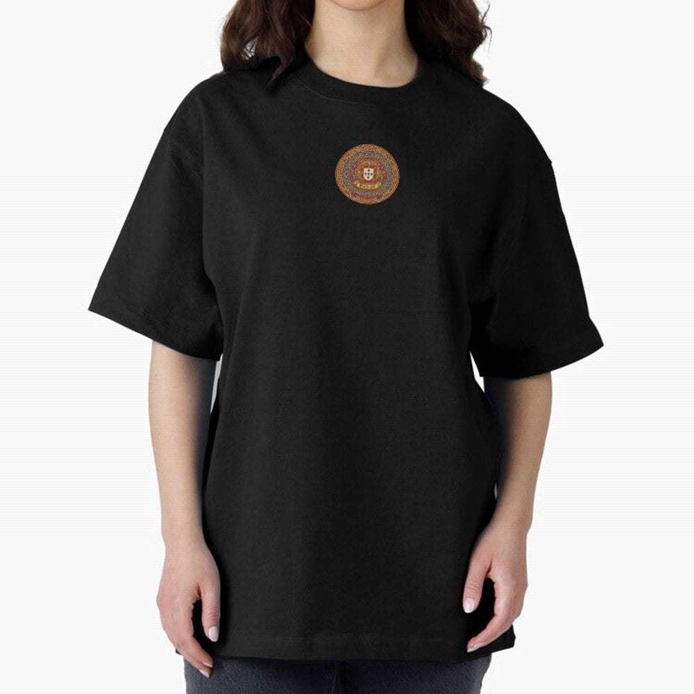 Portugal ¡ª The Navigators¡¯ Crimson Cross Oversized T-Shirt Celebrate the Road through FIFA World Cup 2026 Filled with Messi, France and Portugal Energy, Football Festival Excitement, Trophy Ambitions, Country Rivalries and Star Player Buzz; Ideal