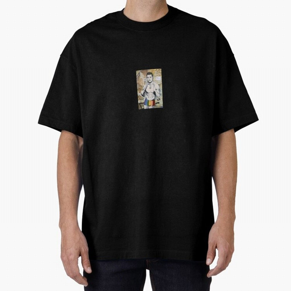 Cristiano Ronaldo LGBT graffiti Oversized T-Shirt Back the Journey through FIFA World Cup 2026 USA Canada Mexico Built around Mbappe and Neymar, Brazil, Portugal and Argentina Energy, Champion Mindset, Group Stage Buzz, Knockout Tension and