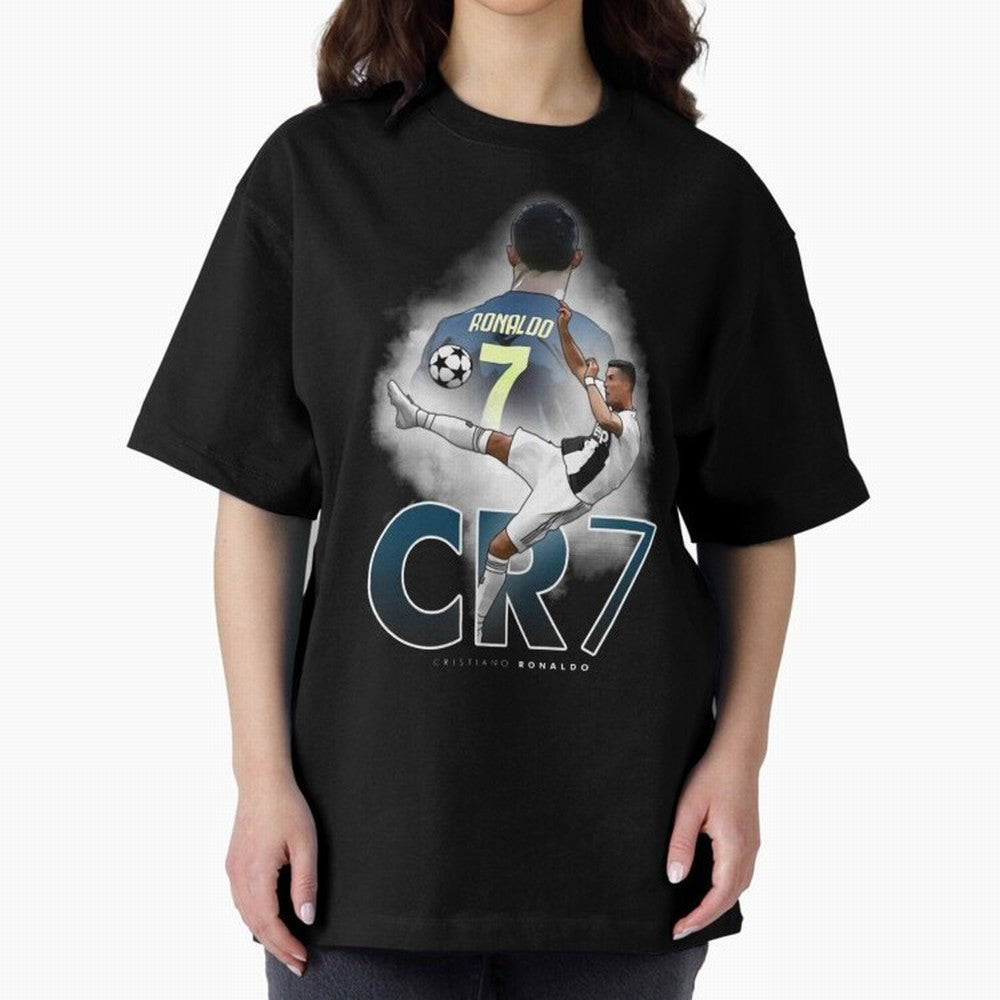 CR7 Oversized T-Shirt Make Game Day About FIFA World Cup 2026 USA Canada Mexico Driven by Messi, Neymar and Mbappe, England, France and Netherlands Energy, Supporter Pride, Iconic Celebrations, Legendary Names and Global Match Day Energy; Perfect
