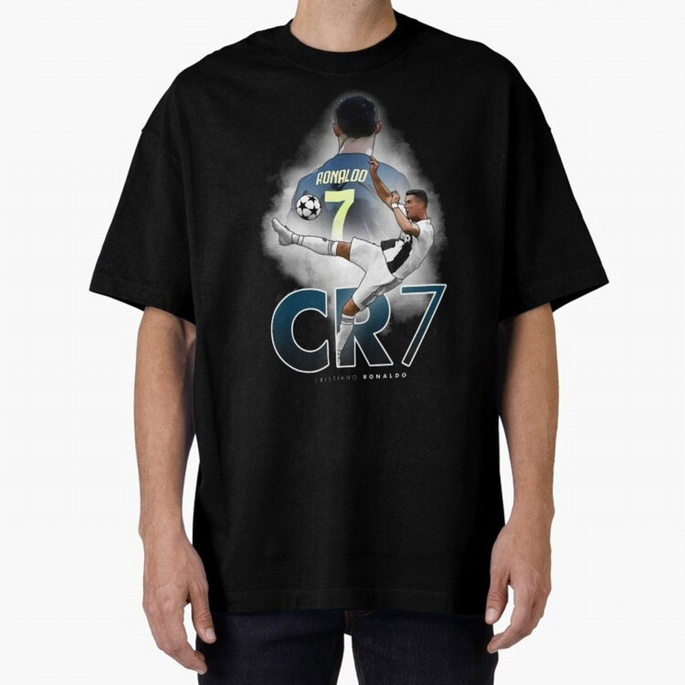 CR7 Oversized T-Shirt Make Game Day About FIFA World Cup 2026 USA Canada Mexico Driven by Messi, Neymar and Mbappe, England, France and Netherlands Energy, Supporter Pride, Iconic Celebrations, Legendary Names and Global Match Day Energy; Perfect