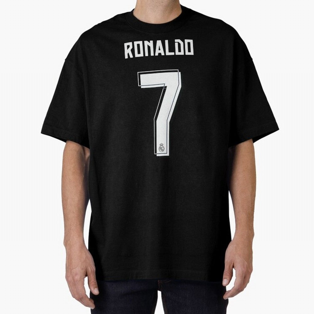CR7, Cristiano Ronaldo, Cristiano, Ronaldo, oro, portugal, 7, number, dorsal Oversized T-Shirt Celebrate Soccer Greatness during FIFA World Cup 2026 Spirit, Capturing Portugal, Cristiano Ronaldo, Sports Nostalgia, International Competition, Famous
