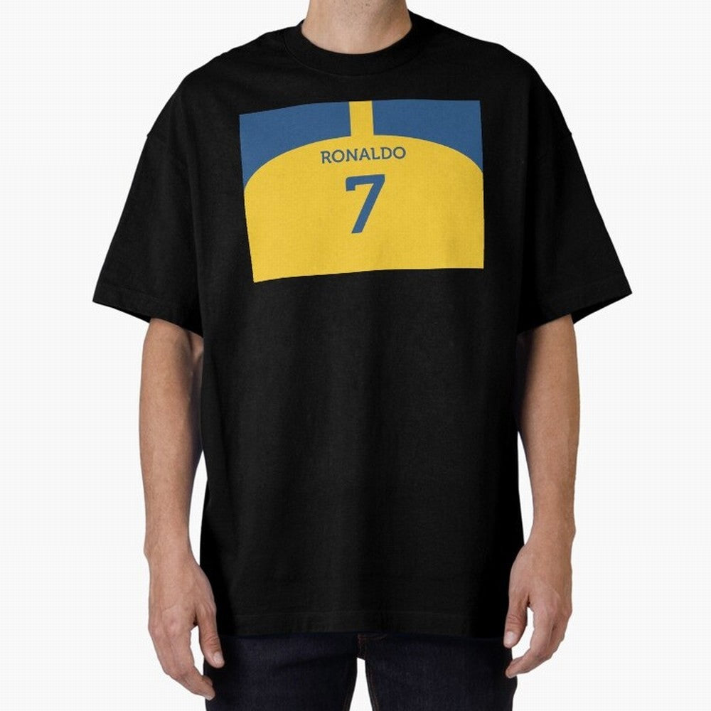 Cristiano Ronaldo Al Nassr Fc Oversized T-Shirt Support the Legends of FIFA World Cup 2026 Spirit, Driven by England, CR7, Soccer Culture, Superstar Moments, National Team Dreams and Competitive Fire; Made for Die Hard Supporters, Soccer Lovers,