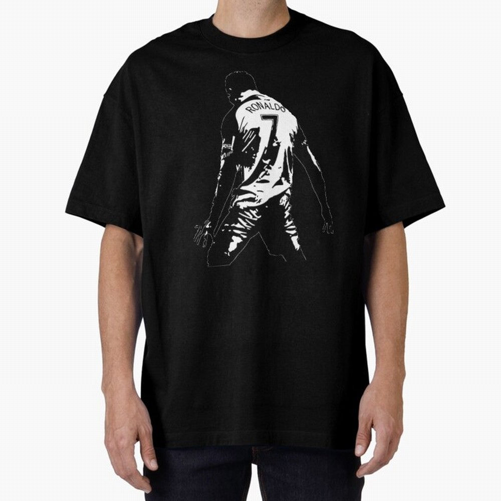 CRISTIANO RONALDO Oversized T-Shirt Keep Football History Alive during the FIFA World Cup 2026 Journey through CR7 Highlights, Argentina and Brazil Pride, Game Day Rituals, Football Legends, Country Pride and the Road to the Final; Ideal for Fans