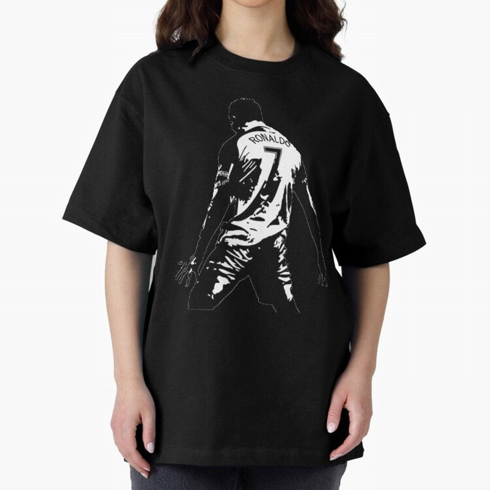 CRISTIANO RONALDO Oversized T-Shirt Keep Football History Alive during the FIFA World Cup 2026 Journey through CR7 Highlights, Argentina and Brazil Pride, Game Day Rituals, Football Legends, Country Pride and the Road to the Final; Ideal for Fans