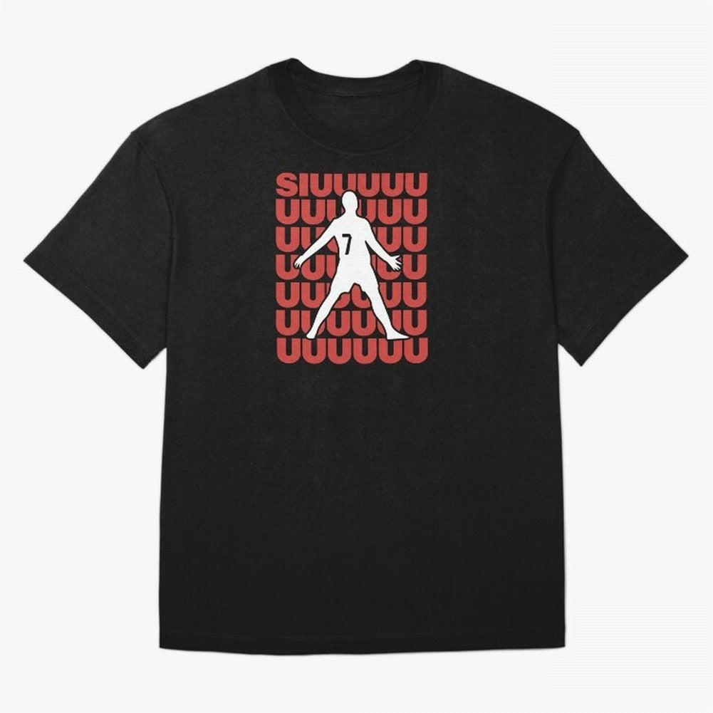 SIUUUUUU! Ronaldo Oversized T-Shirt Celebrate the Biggest Stage of FIFA World Cup 2026 USA Canada Mexico with Cristiano Ronaldo, Spain and Netherlands Energy, Football Festival Excitement, Trophy Ambitions, Country Rivalries and Star Player Buzz;