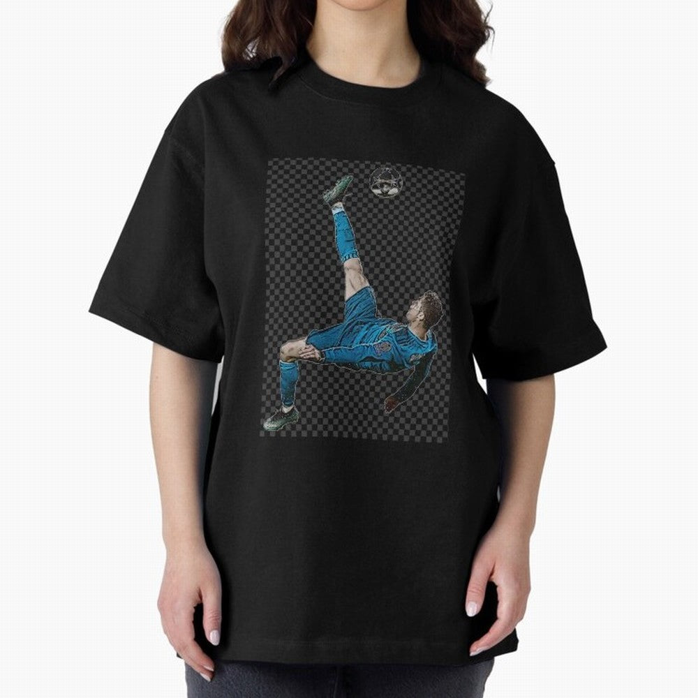 cristiano ronaldo Oversized T-Shirt Celebrate FIFA World Cup 2026 Spirit, Connected to England, France and Netherlands, Neymar, Global Supporter Spirit, Legendary Goals, National Colors and Tournament Celebration; Great for Watch Parties, Sports