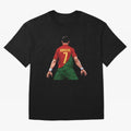 Cristiano Ronaldo Oversized T-Shirt Discover FIFA World Cup 2026 Group Stage for Fans of Neymar and Argentina, France and Brazil, Bringing Football History, Final Match Energy, Crowd Noise and Once in a Lifetime Moments; Made for Collectors Who
