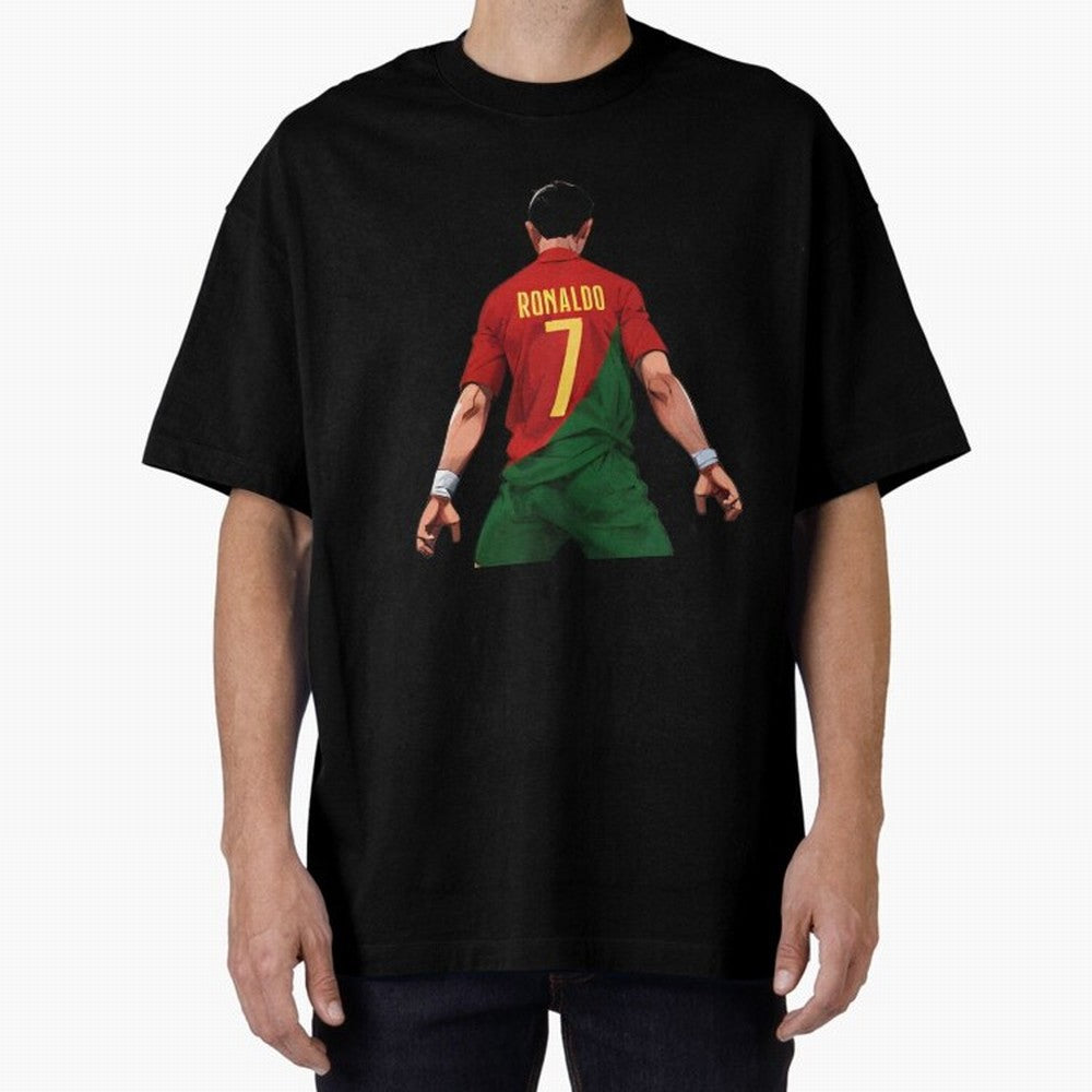 Cristiano Ronaldo Oversized T-Shirt Discover FIFA World Cup 2026 Group Stage for Fans of Neymar and Argentina, France and Brazil, Bringing Football History, Final Match Energy, Crowd Noise and Once in a Lifetime Moments; Made for Collectors Who