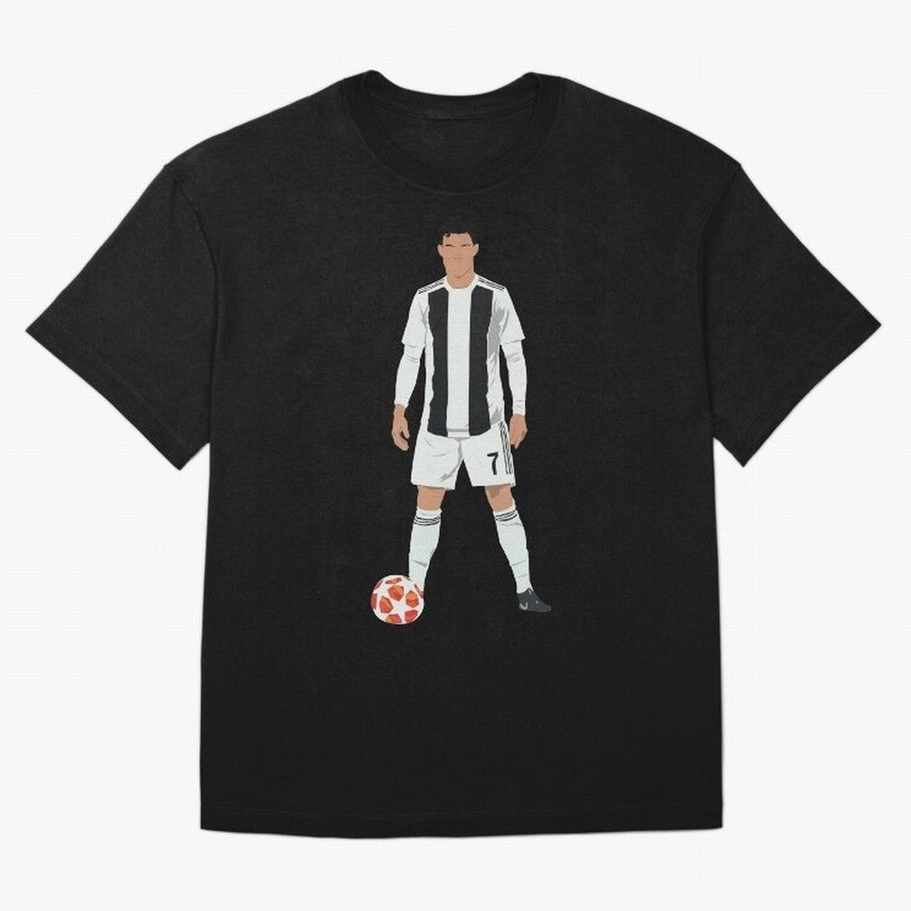 Ronaldo Stance Oversized T-Shirt Show Championship Spirit for FIFA World Cup 2026 Group Stage Inspired by Cristiano Ronaldo, England and Germany Energy, Worldwide Fan Energy, Dramatic Goals, Stadium Lights and Championship Celebrations; Created for