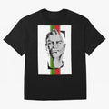 Cristiano Oversized T-Shirt Represent the Passion of Match Day Hype around FIFA World Cup 2026 USA Canada Mexico, Neymar, Haaland and Cristiano Ronaldo, Argentina and Brazil, Retro Football Energy, Iconic Rivalries, Trophy Chase Drama and Stadium