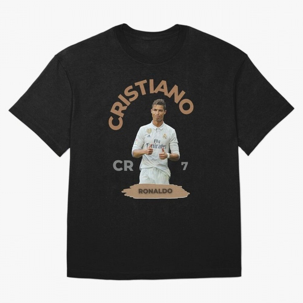 Essential Cristiano Ronaldo Siuuu Oversized T-Shirt Support FIFA World Cup 2026 Group Stage Filled with CR7, France and Portugal Energy, Football Festival Excitement, Trophy Ambitions, Country Rivalries and Star Player Buzz; Created for Match Day