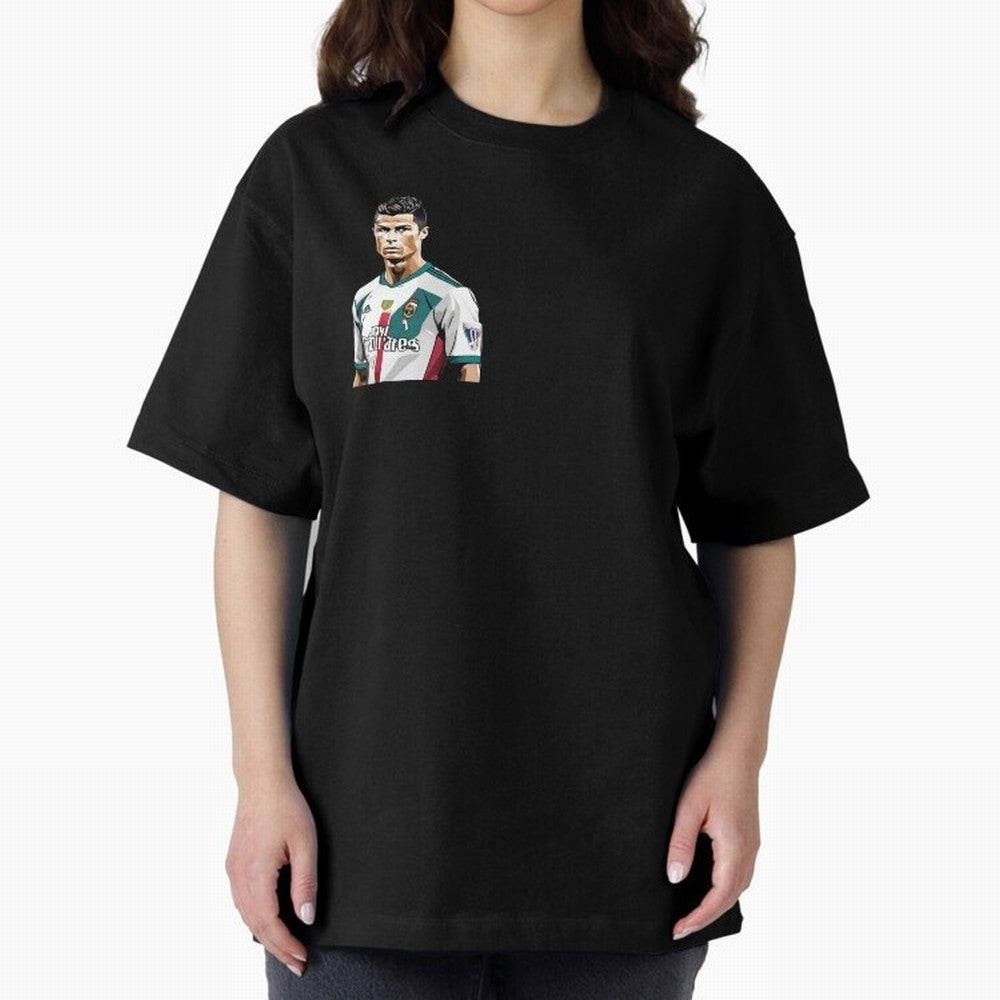 Cristiano Ronaldo Oversized T-Shirt Represent Fans Who Live for FIFA World Cup 2026 Spirit, Highlighting England, France and Netherlands, Messi, Neymar and Mbappe, Goal Celebration Energy, Supporter Heritage, Football Icons and Worldwide Tournament