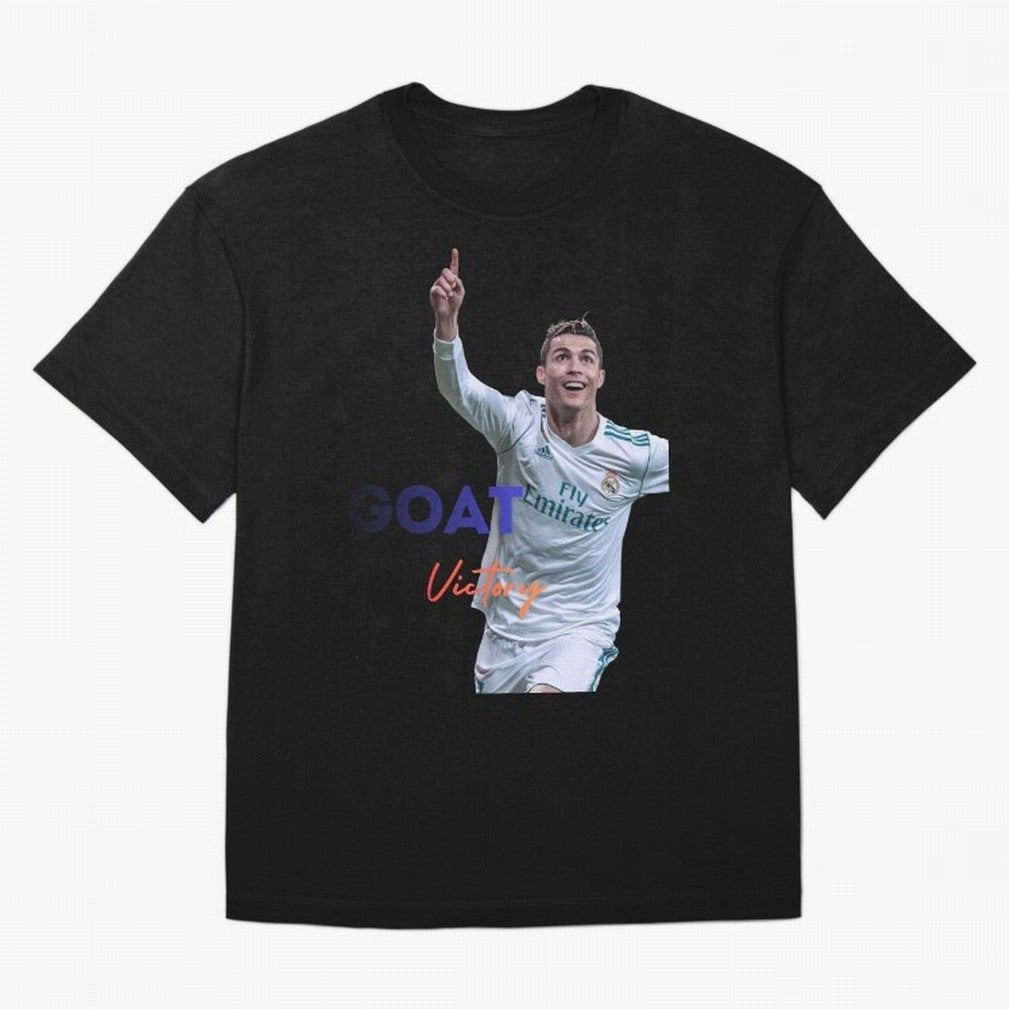 Goat CR7 MIndset Oversized T-Shirt Show Your Love for FIFA World Cup 2026 Group Stage for Fans of Haaland and Mbappe and Portugal, Bringing Tournament Hype, Historic Matchups, Family Viewing Parties and Global Sports Pride; Ideal for Football Dads,