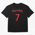 Ronaldo Manchester United Oversized T-Shirt Bring Match Day Fire to FIFA World Cup 2026 USA Canada Mexico for Fans of Cristiano Ronaldo and Spain, Bringing Football Festival Excitement, Trophy Ambitions, Country Rivalries and Star Player Buzz;