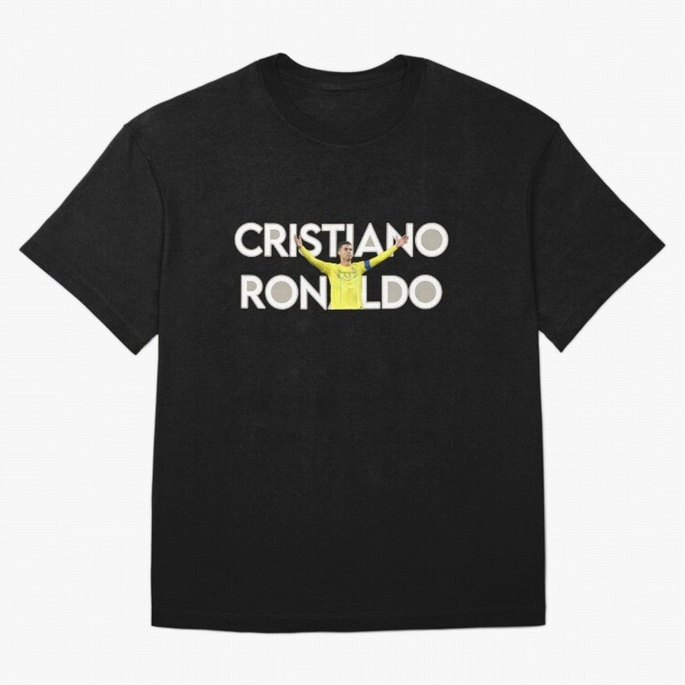 Cristiano Ronaldo Oversized T-Shirt Celebrate Football Heritage in Match Day Hype around FIFA World Cup 2026 Group Stage, Mbappe, Netherlands, Worldwide Fan Energy, Dramatic Goals, Stadium Lights and Championship Celebrations; Perfect for Fans,