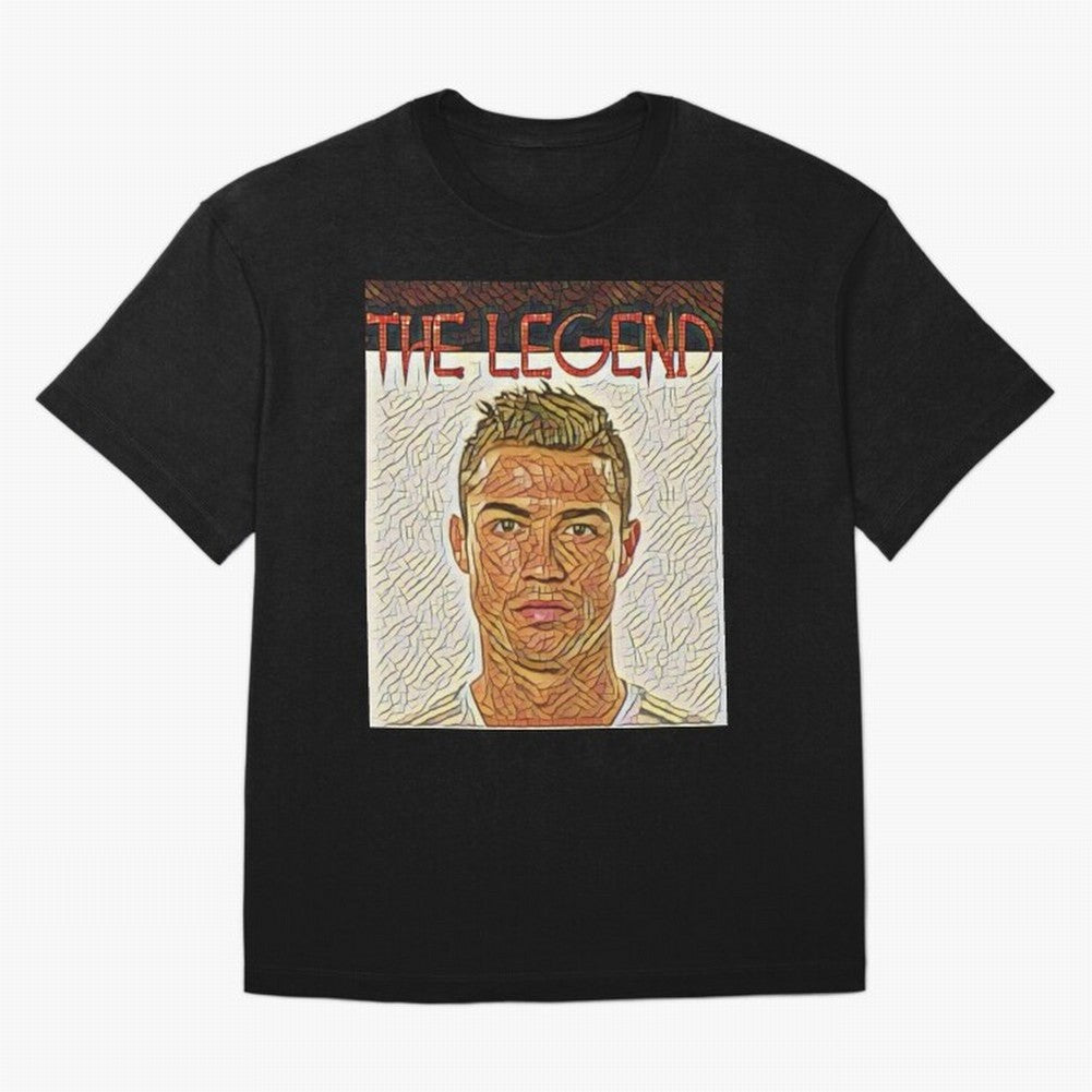 Cristiano Ronaldo Oversized T-Shirt Stand Out with Spirit from the FIFA World Cup 2026 Journey through Haaland Highlights, France Pride, Champion Mindset, Group Stage Buzz, Knockout Tension and Passionate Fan Culture; Great for Supporters Who Love
