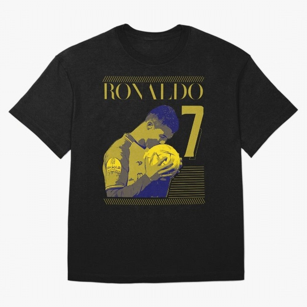 Cristiano Ronaldo Its Yellow Oversized T-Shirt Celebrate Match Day Hype around FIFA World Cup 2026, Neymar, Haaland and Cristiano Ronaldo, England, France and Netherlands, Stadium Chants, National Pride, Trophy Dreams and Unforgettable Football