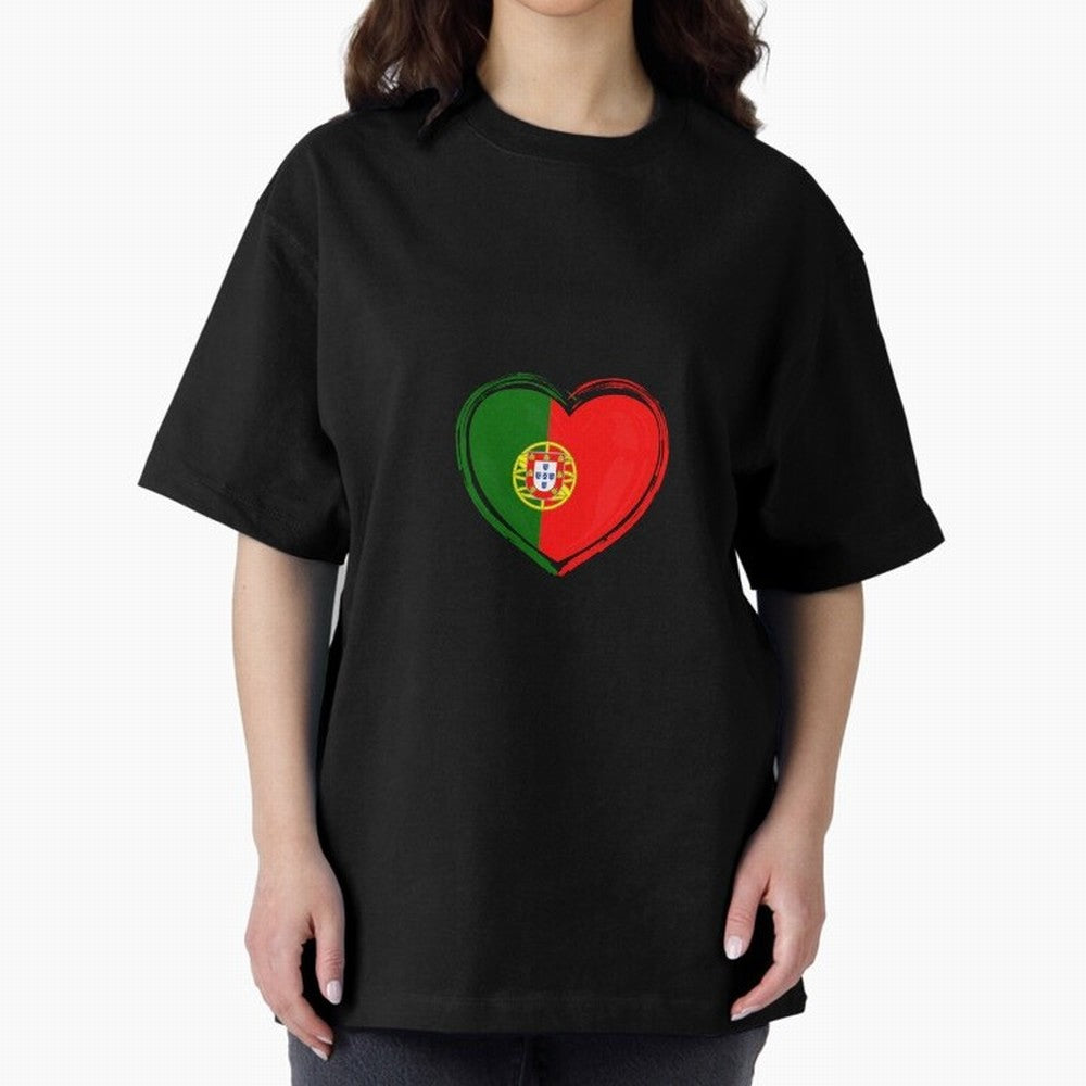 Portugal Oversized T-Shirt Build Match Day Hype around FIFA World Cup 2026 USA Canada Mexico, CR7, Spain, Soccer Culture, Superstar Moments, National Team Dreams and Competitive Fire; Ideal for Fans Who Follow Messi, Cristiano Ronaldo, CR7, Mbappe,