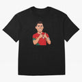 World CUP Cristiano Oversized T-Shirt Carry the Dream of FIFA World Cup 2026 Inspired by Haaland and Mbappe, Spain Energy, Football History, Final Match Energy, Crowd Noise and Once in a Lifetime Moments; Great for Watch Parties, Sports Bars,