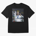 Cristiano Ronaldo- GOAT Oversized T-Shirt Stand with FIFA World Cup 2026 Group Stage Spirit, Centered on France, Mbappe, Vintage Soccer Flavor, Modern Football Stars, National Flags and Final Night Emotion; Created for Match Day Parties, Soccer