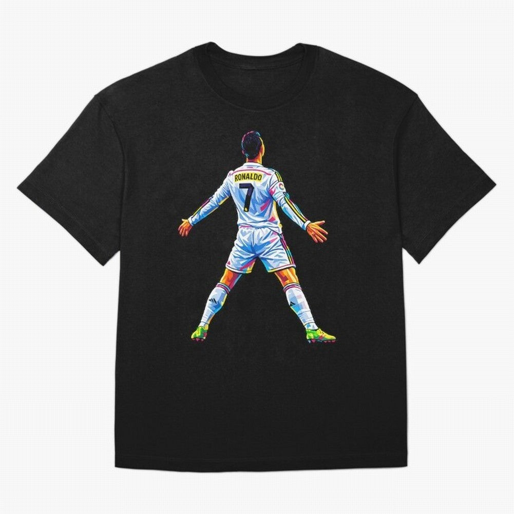 The GOAT Ronaldo Oversized T-Shirt Make Memories around FIFA World Cup 2026 Group Stage for Fans of Mbappe and Neymar and Spain, Bringing Football Passion, Legendary Performances, Festival Vibes and Supporter Community; Created for Match Day