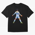 The GOAT Ronaldo Oversized T-Shirt Make Memories around FIFA World Cup 2026 Group Stage for Fans of Mbappe and Neymar and Spain, Bringing Football Passion, Legendary Performances, Festival Vibes and Supporter Community; Created for Match Day
