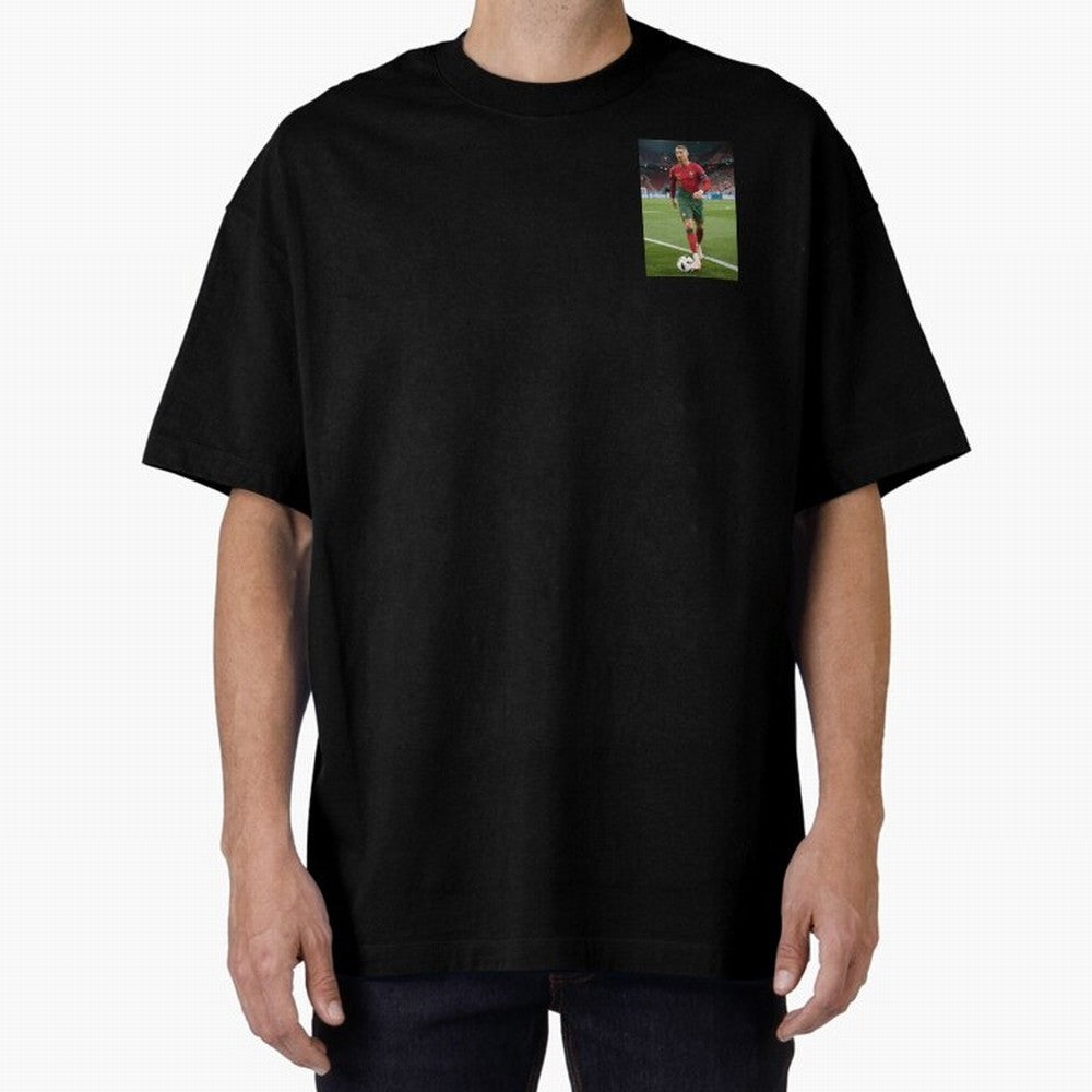 CR7 Oversized T-Shirt Celebrate Global Football Passion for FIFA World Cup 2026 Group Stage, with Messi, Neymar and Mbappe, Brazil, Portugal and Argentina, Champion Mindset, Group Stage Buzz, Knockout Tension and Passionate Fan Culture; Perfect for