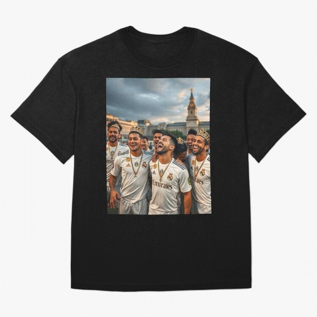 Derb¨ª Real Madrid Oversized T-Shirt Fuel the Hype around the FIFA World Cup 2026 USA Canada Mexico Journey through Cristiano Ronaldo, Haaland and CR7 Highlights, Portugal, Spain and Germany Pride, Goal Celebration Energy, Supporter Heritage,