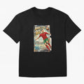 Built For 90 ¨C Vintage Football Streetwear Poster Oversized T-Shirt Support the FIFA World Cup 2026 Journey through Haaland Highlights, Argentina, France and Brazil Pride, Championship Spirit, Famous Goals, Roaring Crowds and International