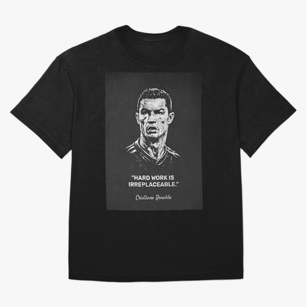 Cristiano Ronaldo Oversized T-Shirt Bring FIFA World Cup 2026 Capturing Messi, CR7 and Mbappe, England Energy, Vintage Soccer Flavor, Modern Football Stars, National Flags and Final Night Emotion; Great for Supporters Who Love Legendary Players,