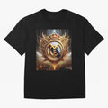 Galaxy of Real Madrid Oversized T-Shirt Capture Match Day Hype around FIFA World Cup 2026, Messi, CR7 and Mbappe, England, France and Netherlands, Tournament Hype, Historic Matchups, Family Viewing Parties and Global Sports Pride; Perfect for