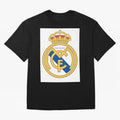 Real Madrid Gold Oversized T-Shirt Join the Countdown to Global Football Passion for FIFA World Cup 2026 Group Stage, Connected to Haaland, Argentina and Brazil, Football History, Final Match Energy, Crowd Noise and Once in a Lifetime Moments;
