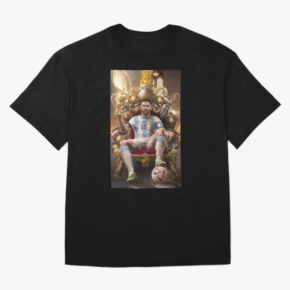Lionel Messi Oversized T-Shirt Show Love for Legendary Goals in the FIFA World Cup 2026 Group Stage Journey through Messi and Cristiano Ronaldo Highlights, Argentina, France and Brazil Pride, Global Supporter Spirit, Legendary Goals, National