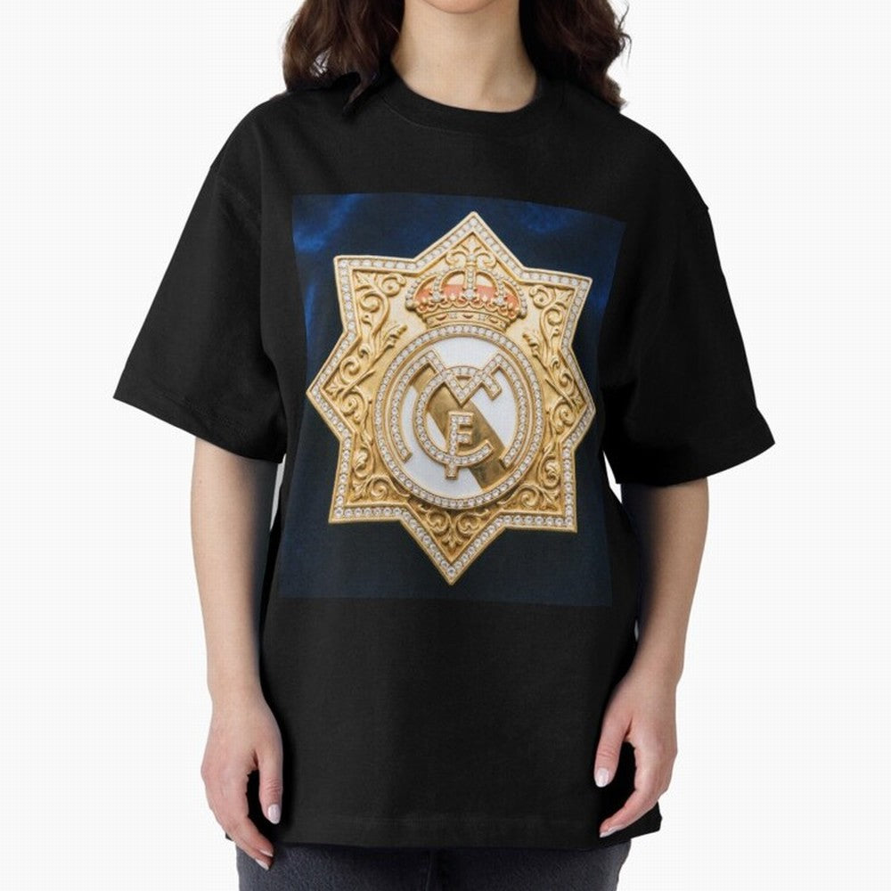 Escudo del Realma Oversized T-Shirt Enjoy the Biggest Football Party of FIFA World Cup 2026 USA Canada Mexico for Fans of Messi and Argentina and Brazil, Bringing Sports Nostalgia, International Competition, Famous Players and Unforgettable