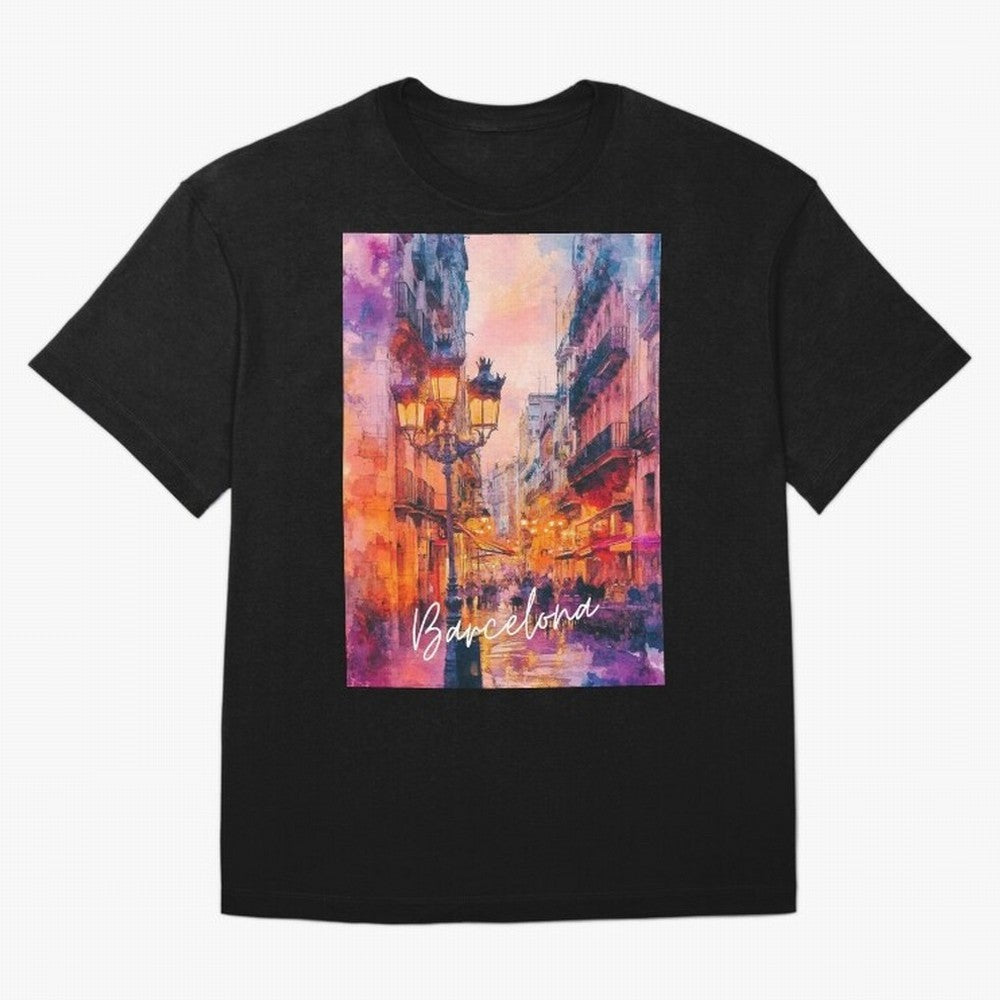 Barcelona Oversized T-Shirt Celebrate Rivalries and Pride in FIFA World Cup 2026 Connected to Mbappe and Neymar, Spain and Netherlands Energy, Game Day Rituals, Football Legends, Country Pride and the Road to the Final; Built for Supporters Chasing