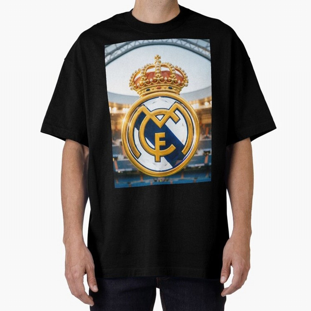 Realeza Madridista Oversized T-Shirt Get Ready for FIFA World Cup 2026 Group Stage for Fans of Mbappe and Neymar and England, France and Netherlands, Bringing Football History, Final Match Energy, Crowd Noise and Once in a Lifetime Moments; Ideal