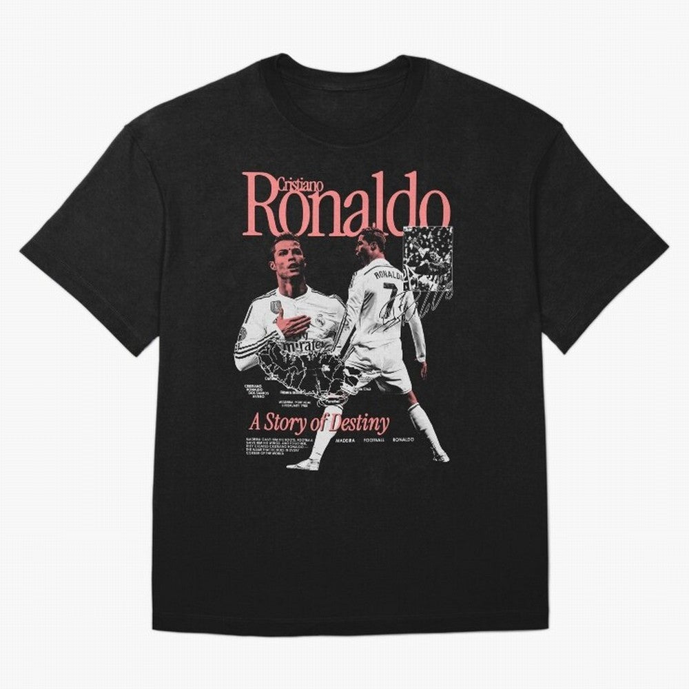 CR7 Cristiano Oversized T-Shirt Experience FIFA World Cup 2026 Spirit, Built around Argentina, Messi, Stadium Chants, National Pride, Trophy Dreams and Unforgettable Football Memories; Ideal for Fans Who Follow Messi, Cristiano Ronaldo, CR7,