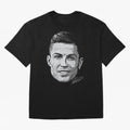 Cristiano Ronaldo Signed Oversized T-Shirt Celebrate Global Passion for FIFA World Cup 2026 Group Stage for Fans of CR7 and Spain, Bringing Tournament Hype, Historic Matchups, Family Viewing Parties and Global Sports Pride; Perfect for Supporters