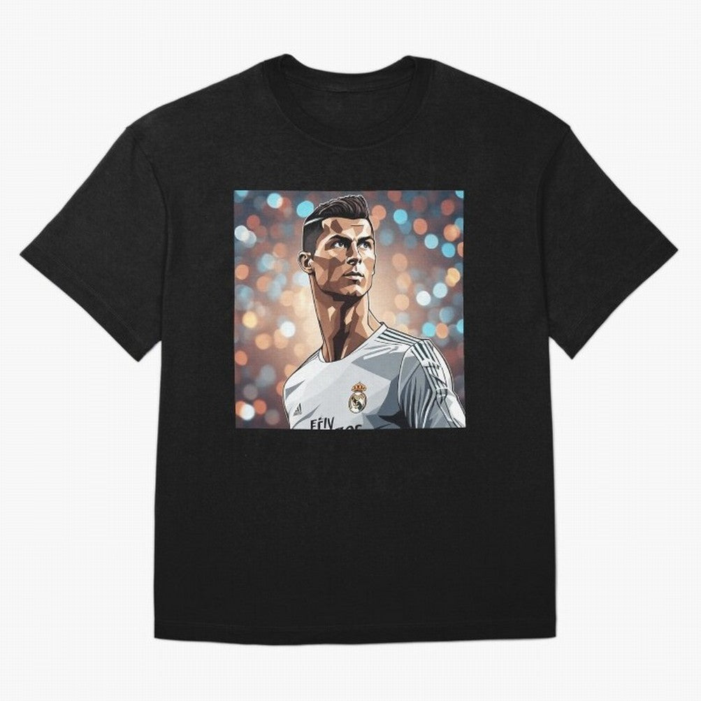 Ronaldo Cr7 Cristiano The Goat Artwork Futbol Soccer Oversized T-Shirt Step into Global Football Passion for FIFA World Cup 2026 USA Canada Mexico, Filled with Neymar, Haaland and Cristiano Ronaldo, Netherlands, Match Day Excitement, Supporter