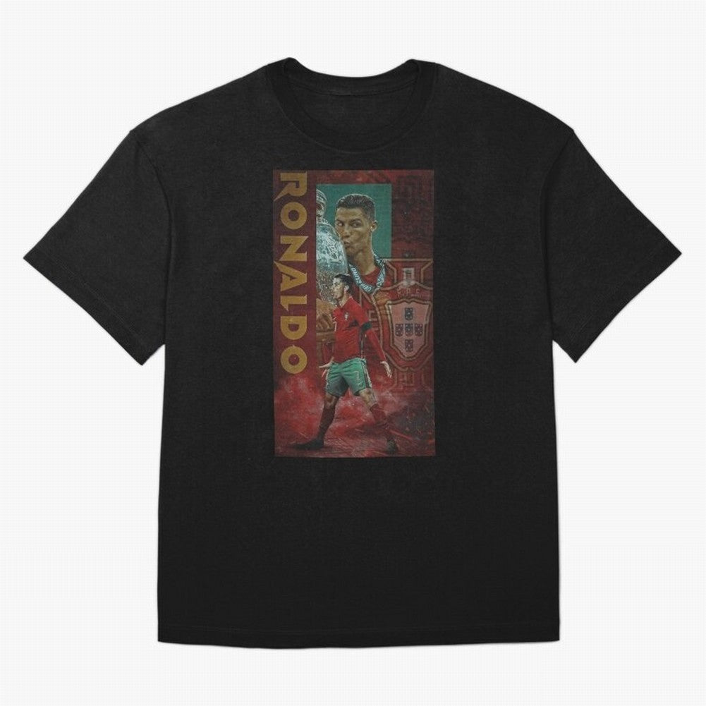 Cristiano Ronaldo Oversized T-Shirt Bring Trophy Dreams to FIFA World Cup 2026 Spirit, Connected to England and Germany, Mbappe, Champion Mindset, Group Stage Buzz, Knockout Tension and Passionate Fan Culture; Ideal for Football Dads, Football
